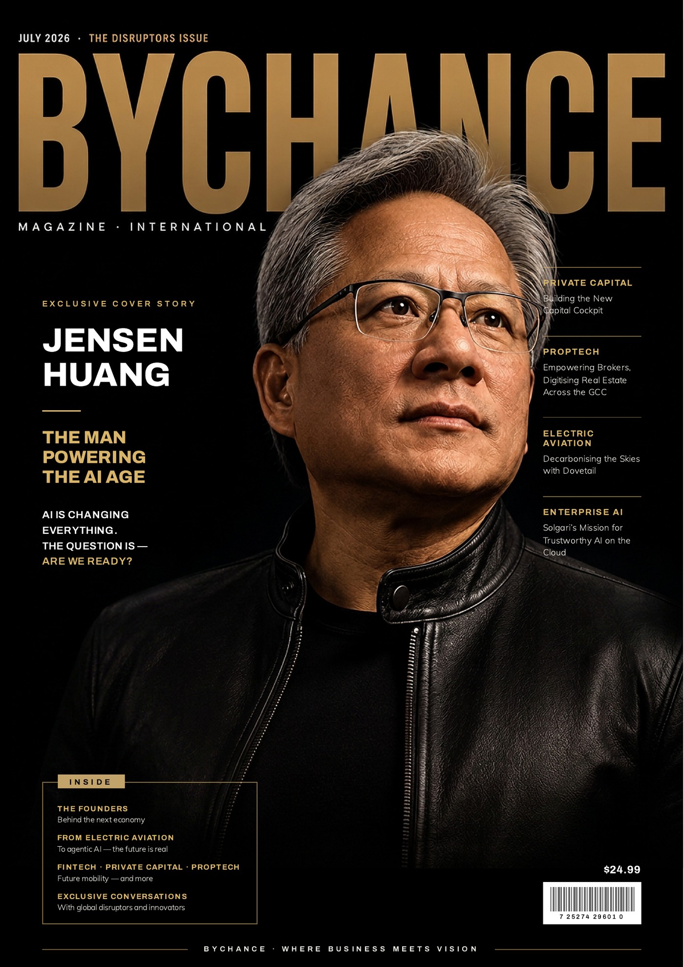 BYCHANCE Magazine Issue 01 - The Disruptors